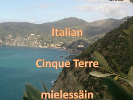 Italian Cinque Terre mielessäin Online