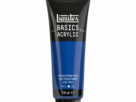 Akryyliväri 118ml 316 Phthalocyanine Blue Shade Liquitex Basics Acrylic on Sale