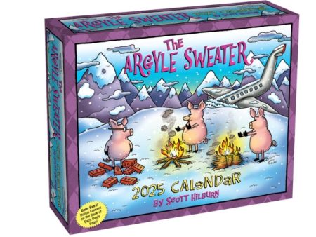 Argyle Sweater 2025 Day-to-Day Calendar, The Supply