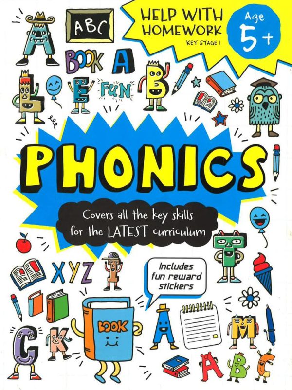 Help With Homework Key Stage 1: Phonics ( Age 5+ ) For Sale